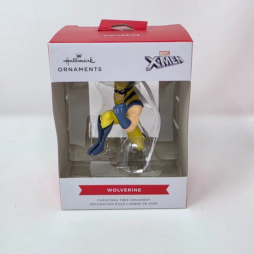 Hallmark Marvel X-Men Wolverine Superhero Ornament Christmas Tree Holiday Yellow